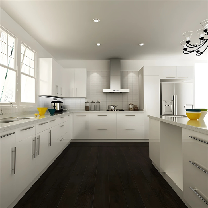 Modern White Lacquer Kitchen Cabinets price