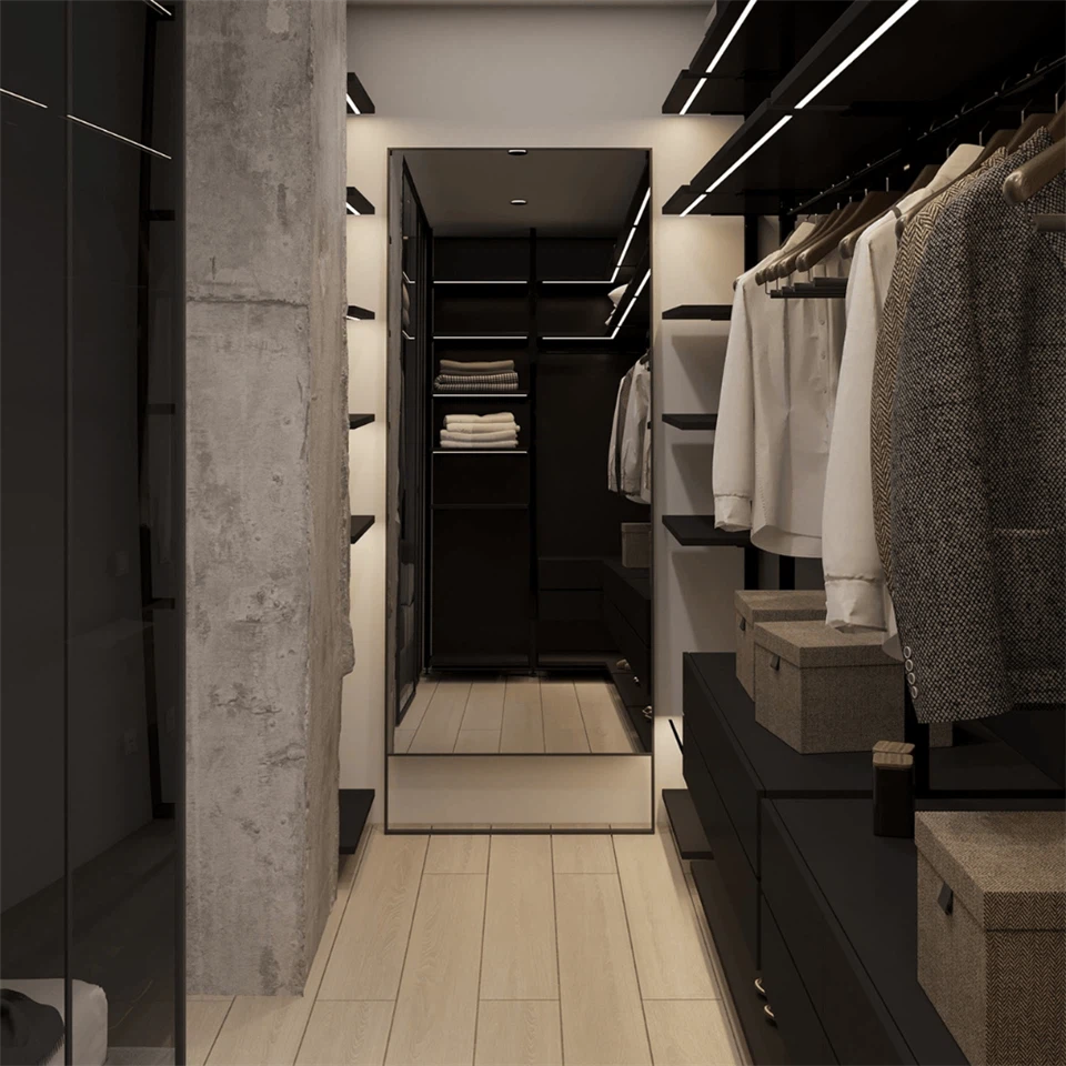 Small Space Walk In Closet
